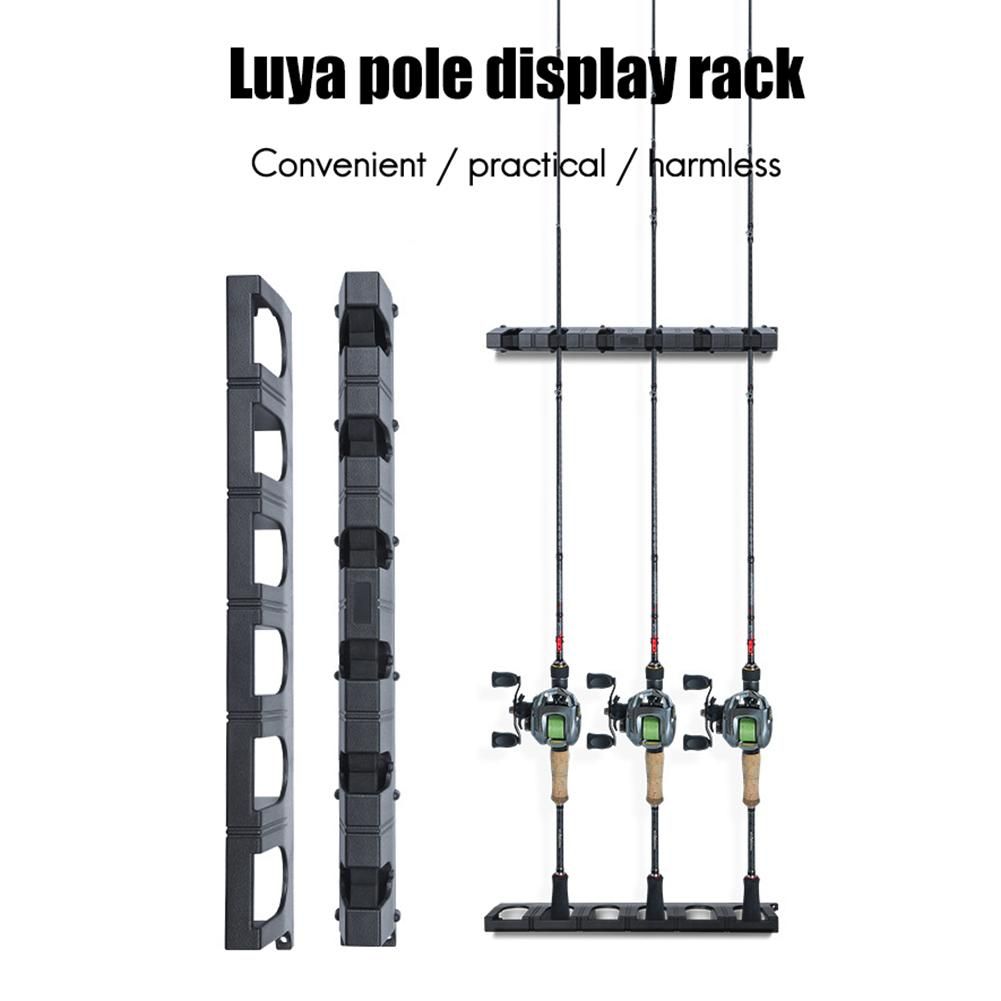 Holder Rack Fishing Stick Wall Mounted Display Support