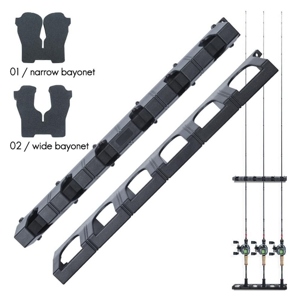 Holder Rack Fishing Stick Wall Mounted Display Support