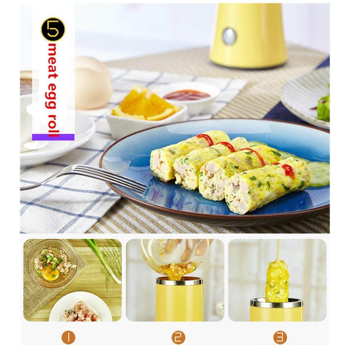 220V Electric Eggroll Maker Egg Roll Boiler Omelette Sausage Frying Cooking Tool