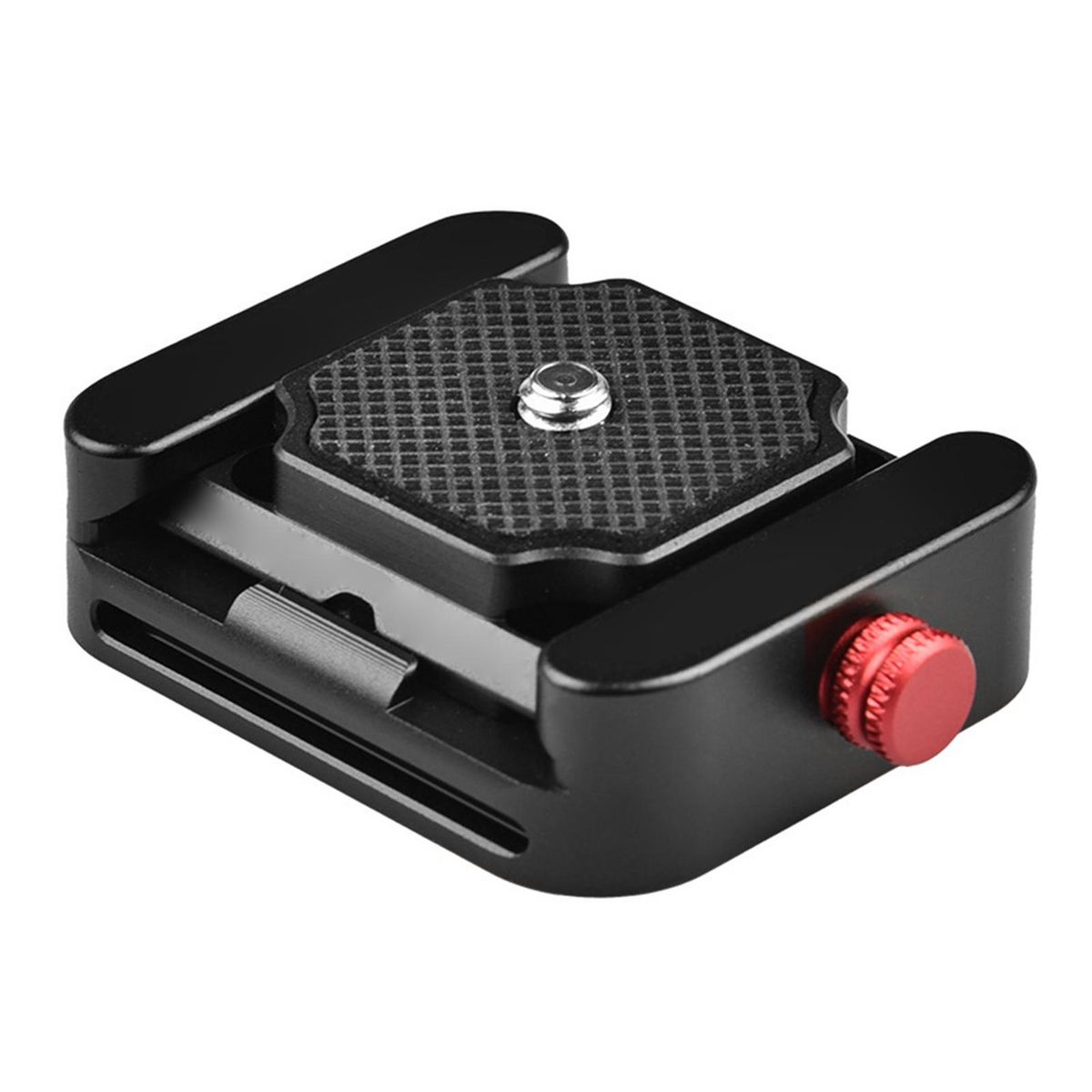 Andoer Quick Release Plate Mount Adapter with Arca Swiss Standard Mount 1/4-inch Interface for Tripod Camera Stabilizer Slider Mounting