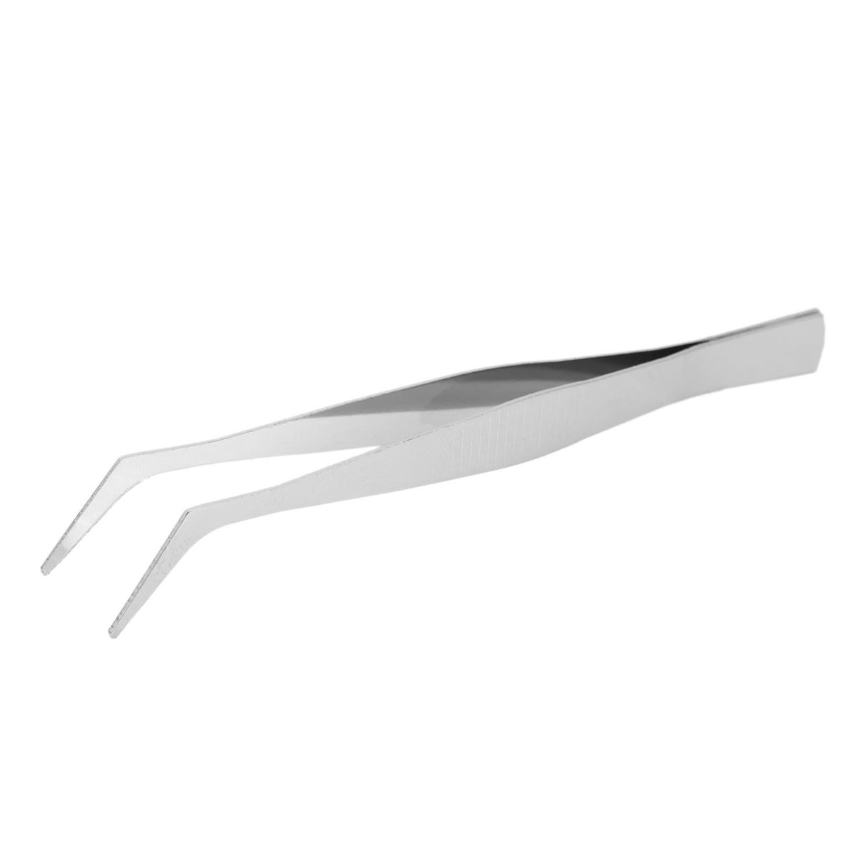 4PcsSet Precision Tweezers Stainless Steel Thick Electronics Forceps Eyebrow Tweezers Anti-Skid Makeup Repair Multi Tools