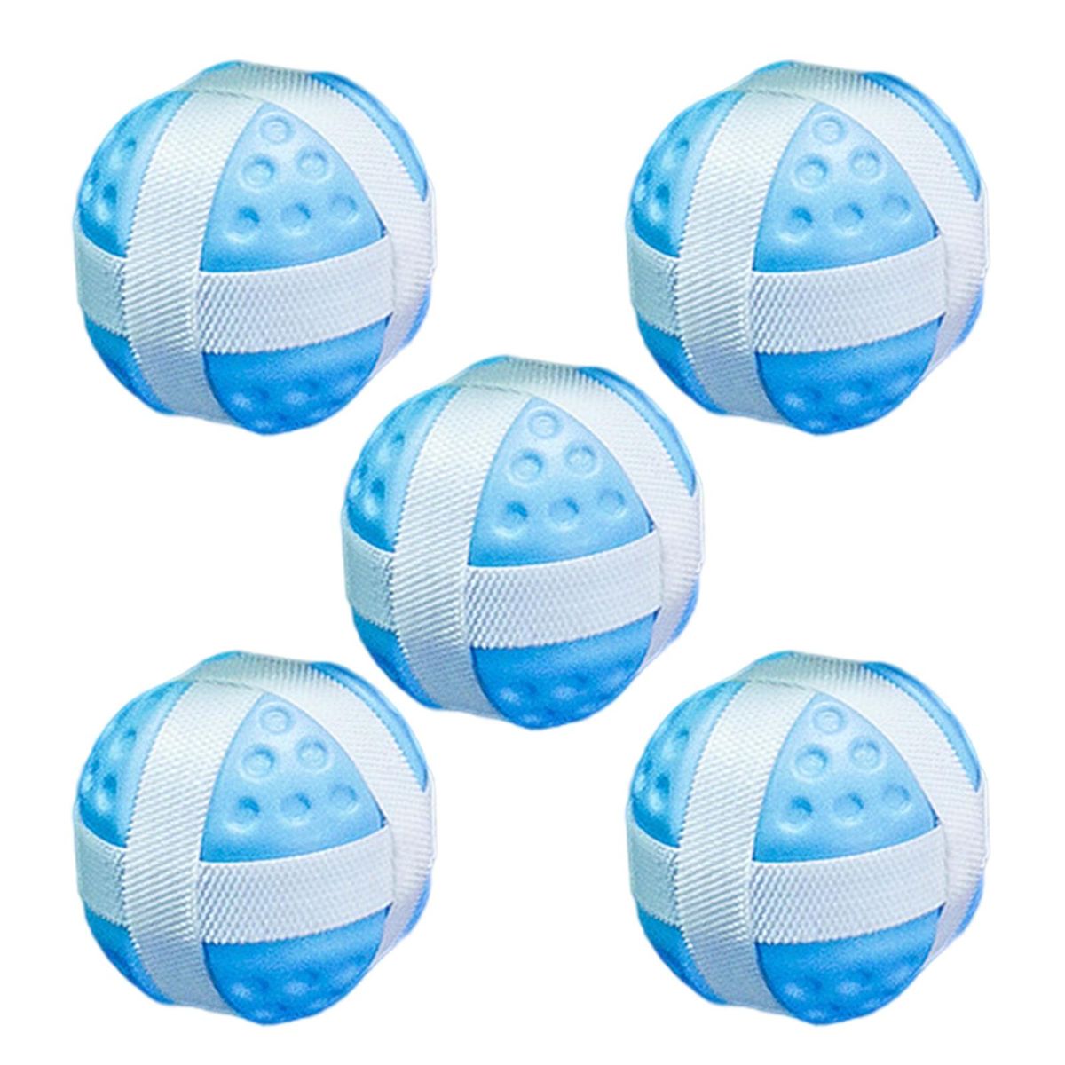 5 Pcs Dart Sticky Ball Sports Game Toys Outdoor Toy Sticky Ball Sky Blue