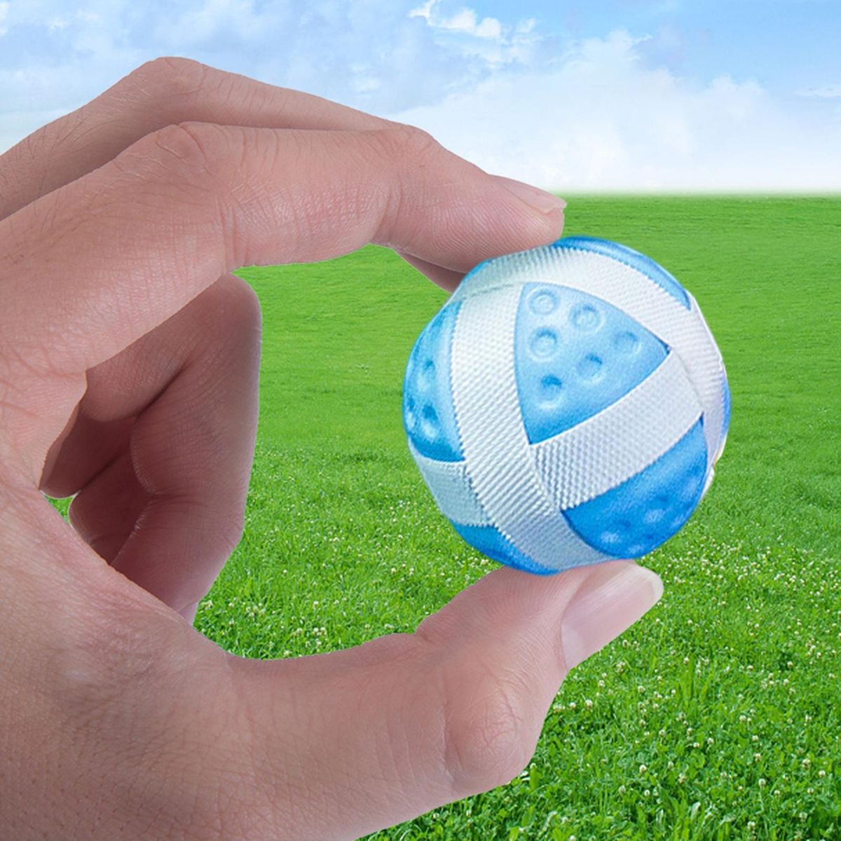 5 Pcs Dart Sticky Ball Sports Game Toys Outdoor Toy Sticky Ball Sky Blue