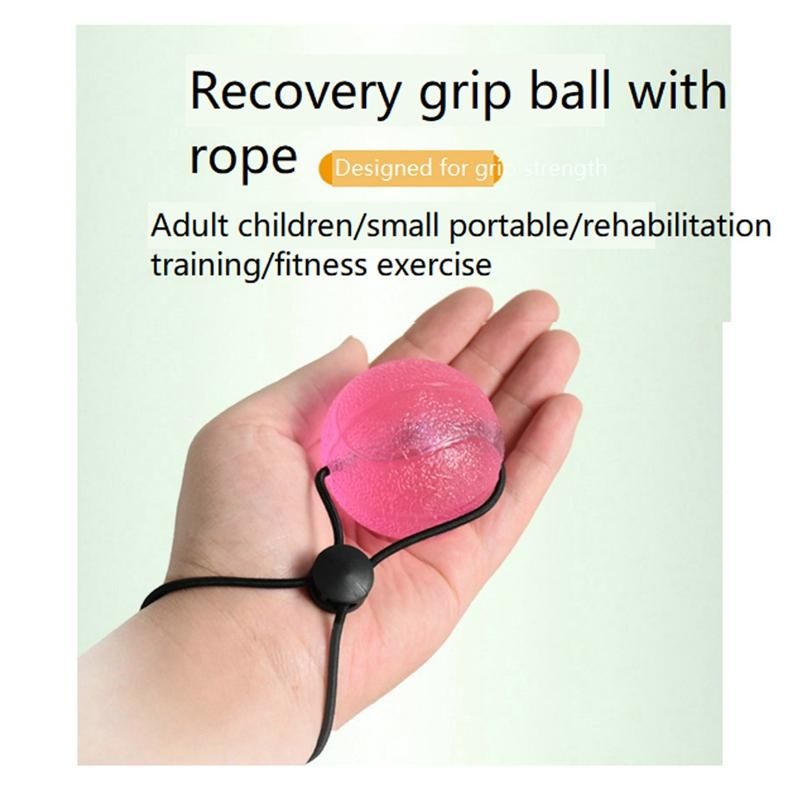 Hand Grip Ball Rehabilitation Training Finger Massage Equipm