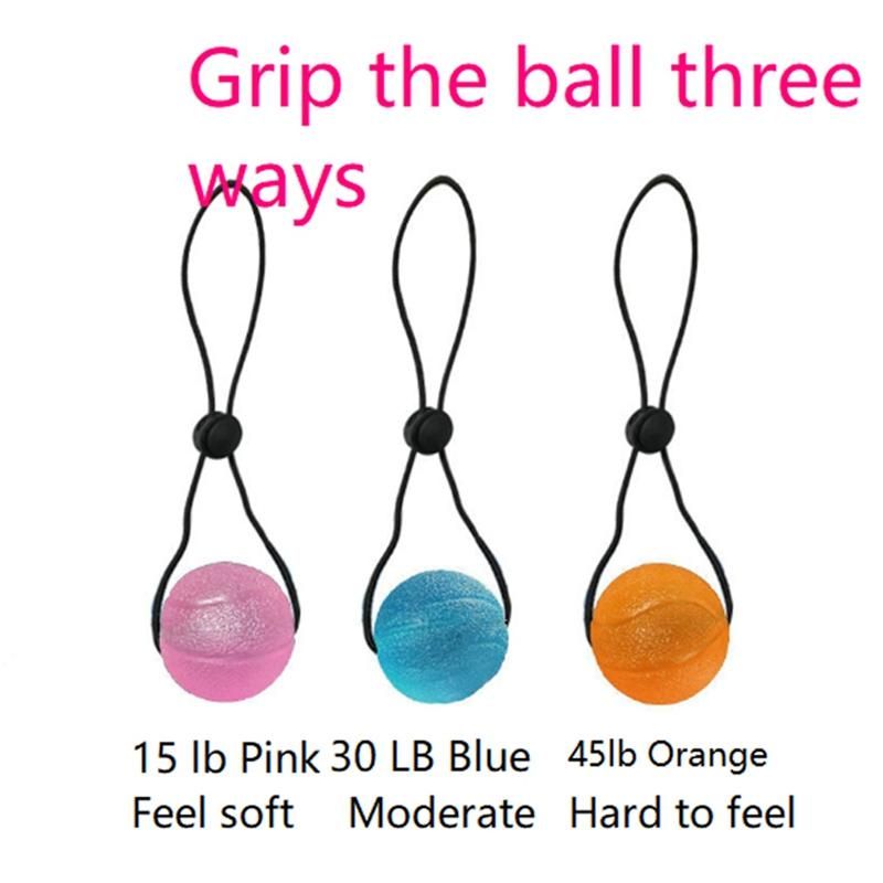 Hand Grip Ball Rehabilitation Training Finger Massage Equipm