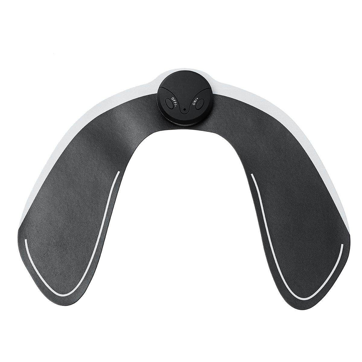 Hips Trainer Buttocks Lifting Machine Body Massager Fitness Pad USB Charging Black Host