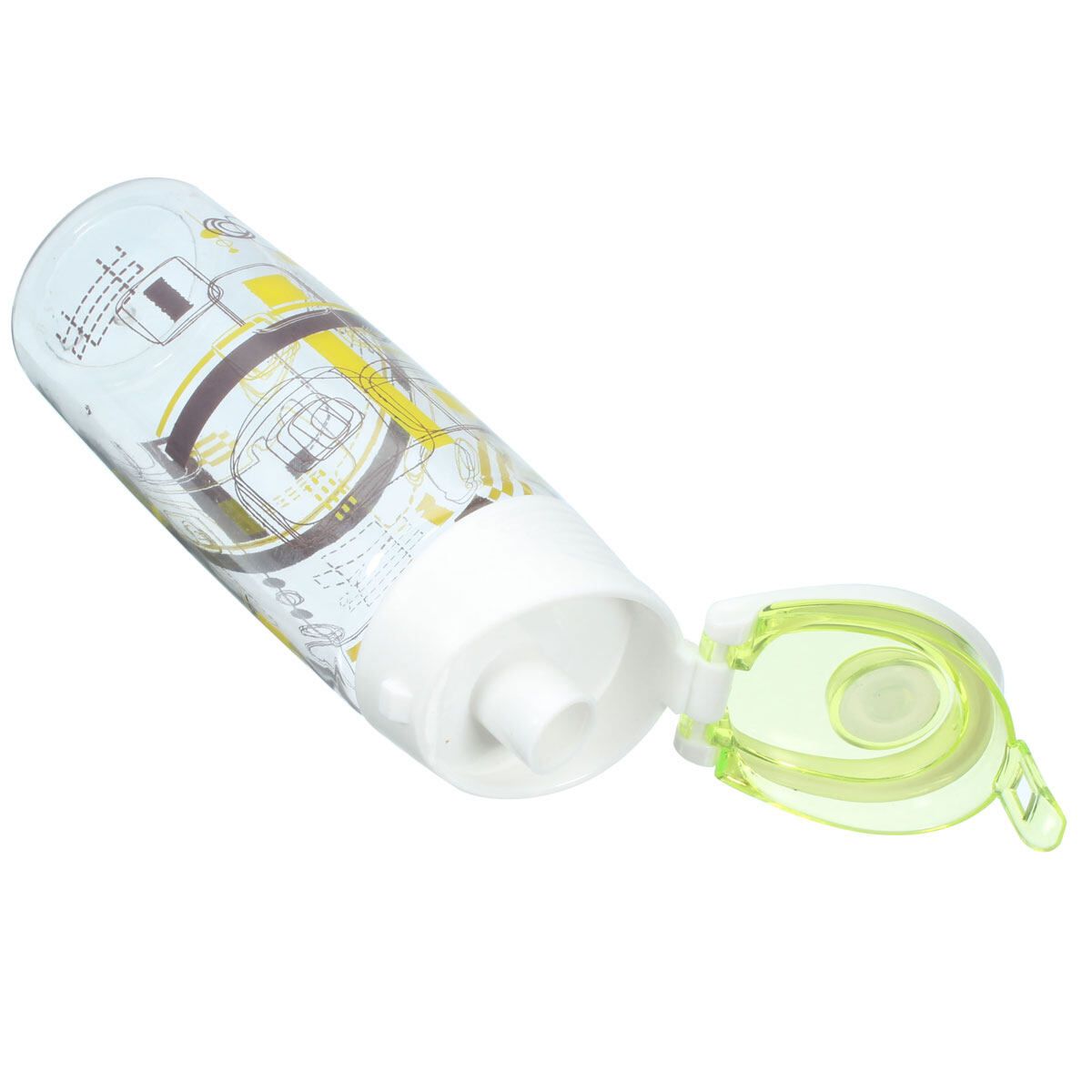 600ML School Camping Outdoor Travel Kids Water Bottle Drinks Juice Cup Container Yellow Yellow