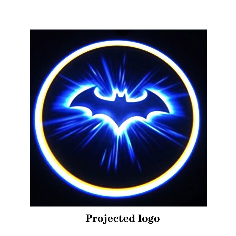 LED Welcome Laser Projector Wireless Car Logo Door Decoration Light Ghost Shadow Light