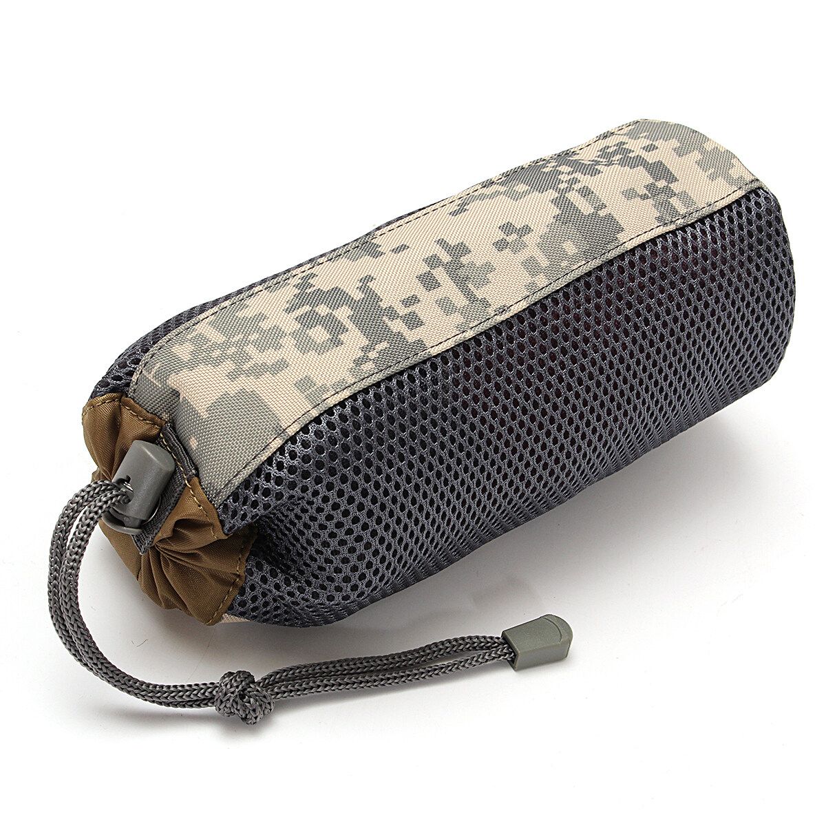Outdoor MOLLE Water Bottle Bag Thermos Kettle Insulation Pouch 800ML ACU DIGITAL