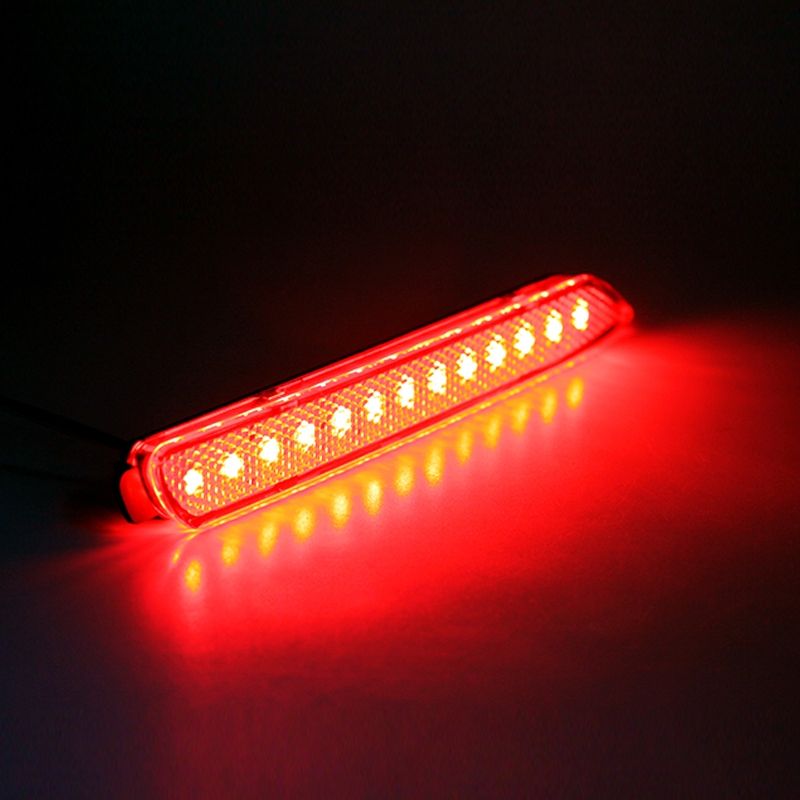 2 PCS 371A 2.7W / 12V Car Rear Bumper Light Brake Light For Toyota Verso