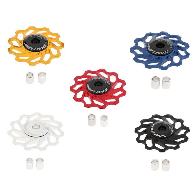 11 Tooth Ceramic Bearing Jockey Wheel Rear Derailleur Pulley  Gold
