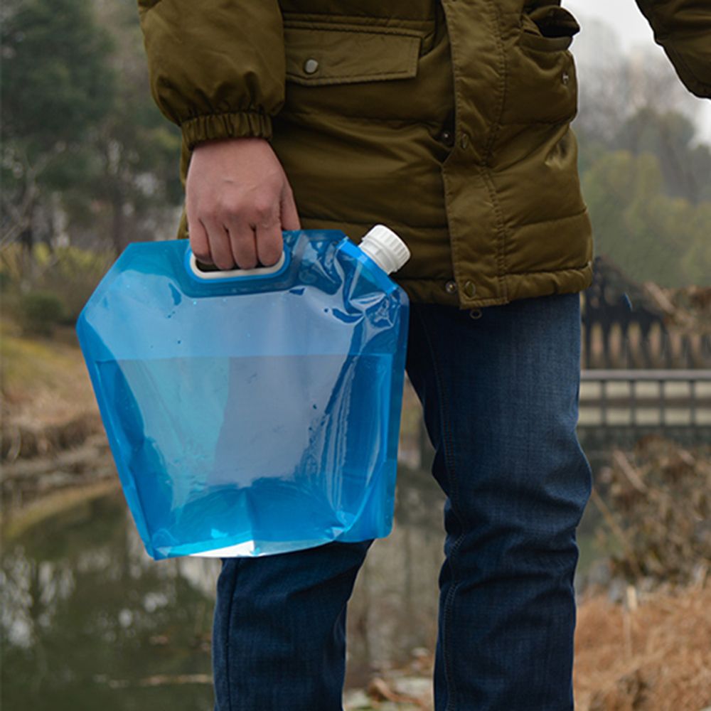 5L / 10L Collapsible Water Container Water Storage Jug Bag