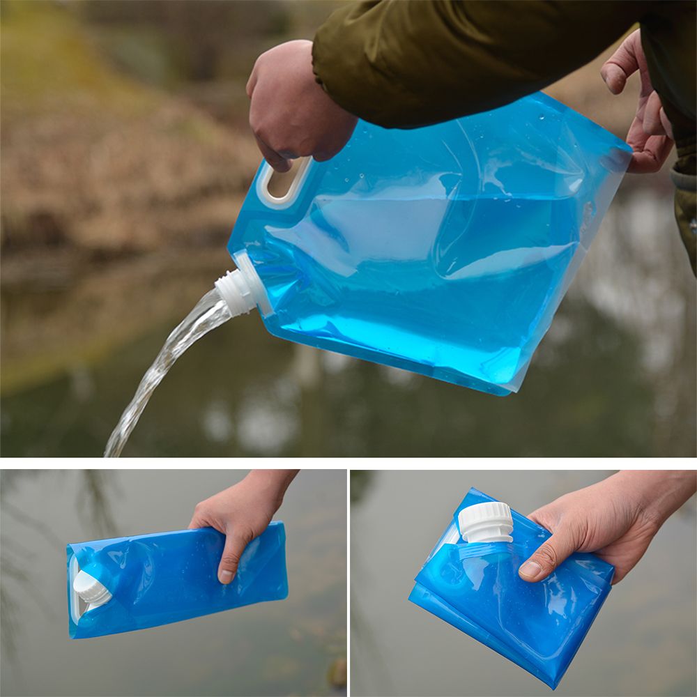5L / 10L Collapsible Water Container Water Storage Jug Bag