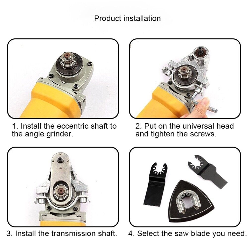 Universal Angle Grinder Adapter Accessories For Easy Work