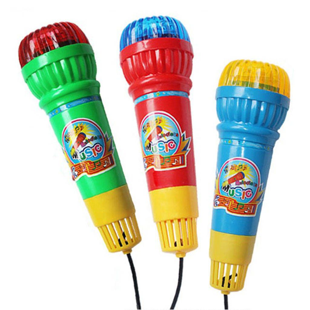 Mini  Mic  Microphone Voice Changer Groovy Tunes Kids Musical Toys