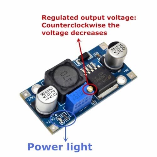 Lm2596s Dc-dc Bulk Converter Module