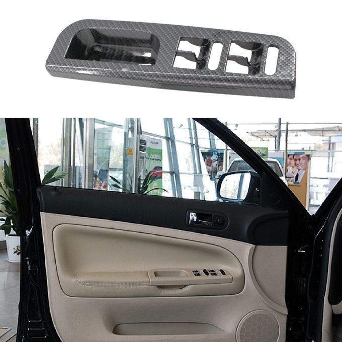 Professional Window Switch Cover Perfect Match-Carbon Grain