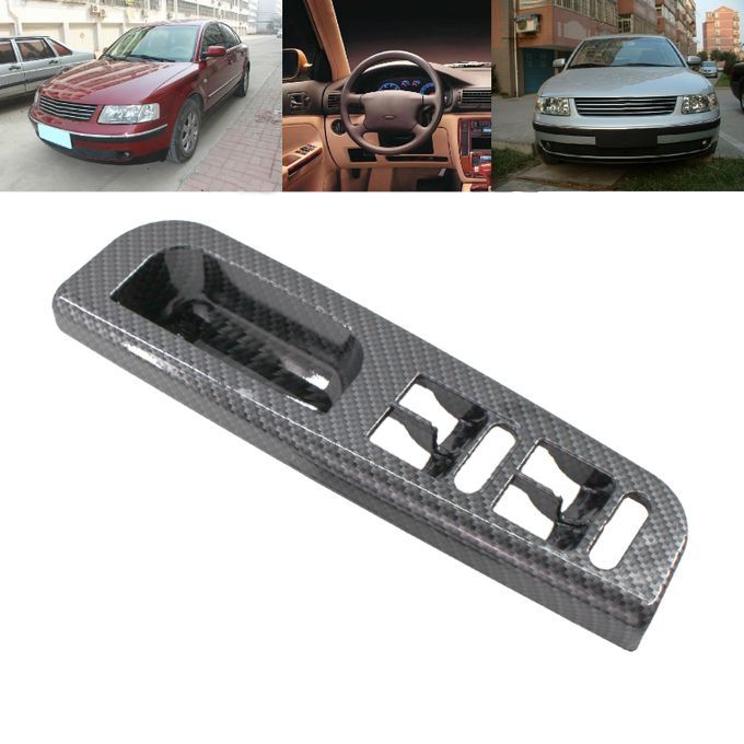 Professional Window Switch Cover Perfect Match-Carbon Grain