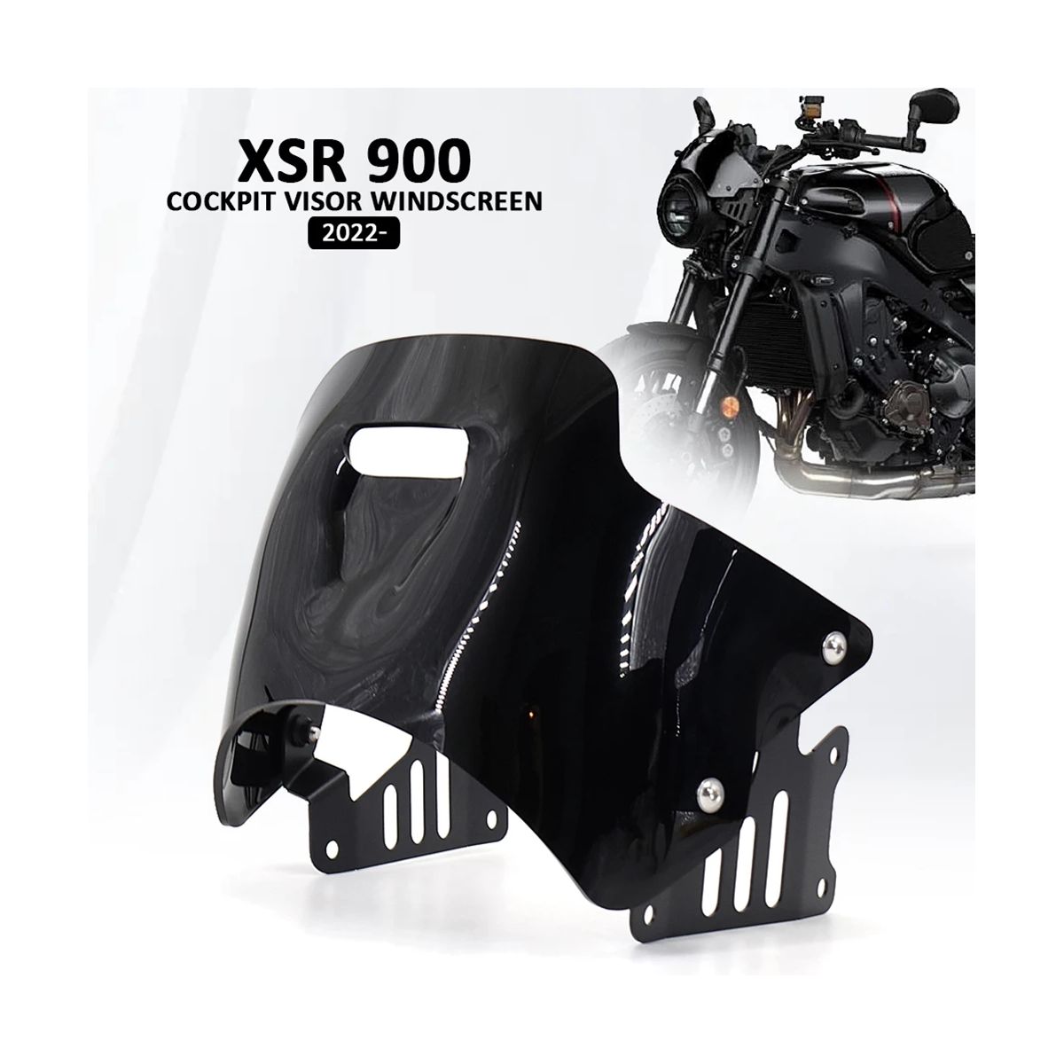 Motorcycle Windscreen Windshield Air Wind Deflector for