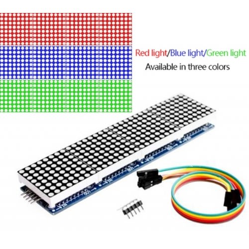 Max7219 4-in-1 Led Dot Matrix Display Module