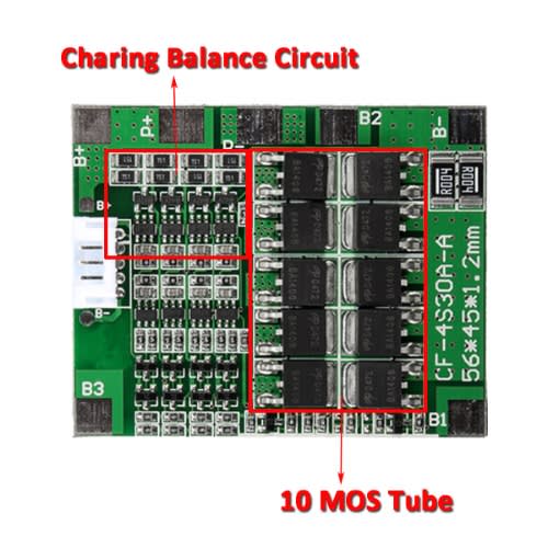 4s 30a Li-ion Battery Management System