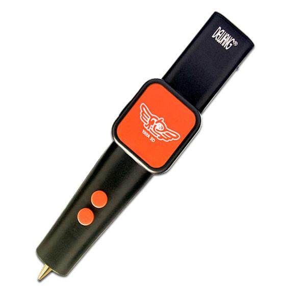 3D Printing Pen Creative Brush Drawing Tool UK Plug Orange
