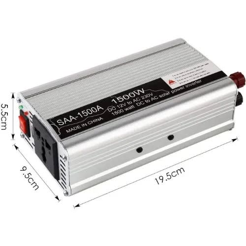 1500w Dc 12v To 220v Solar Power Inverter