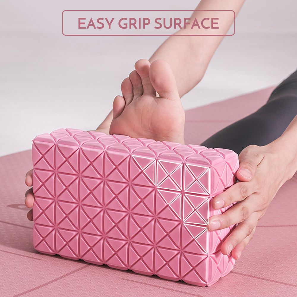 EVA Yoga Block Thick Non Slip Gym Foam Brick Yoga Bolster