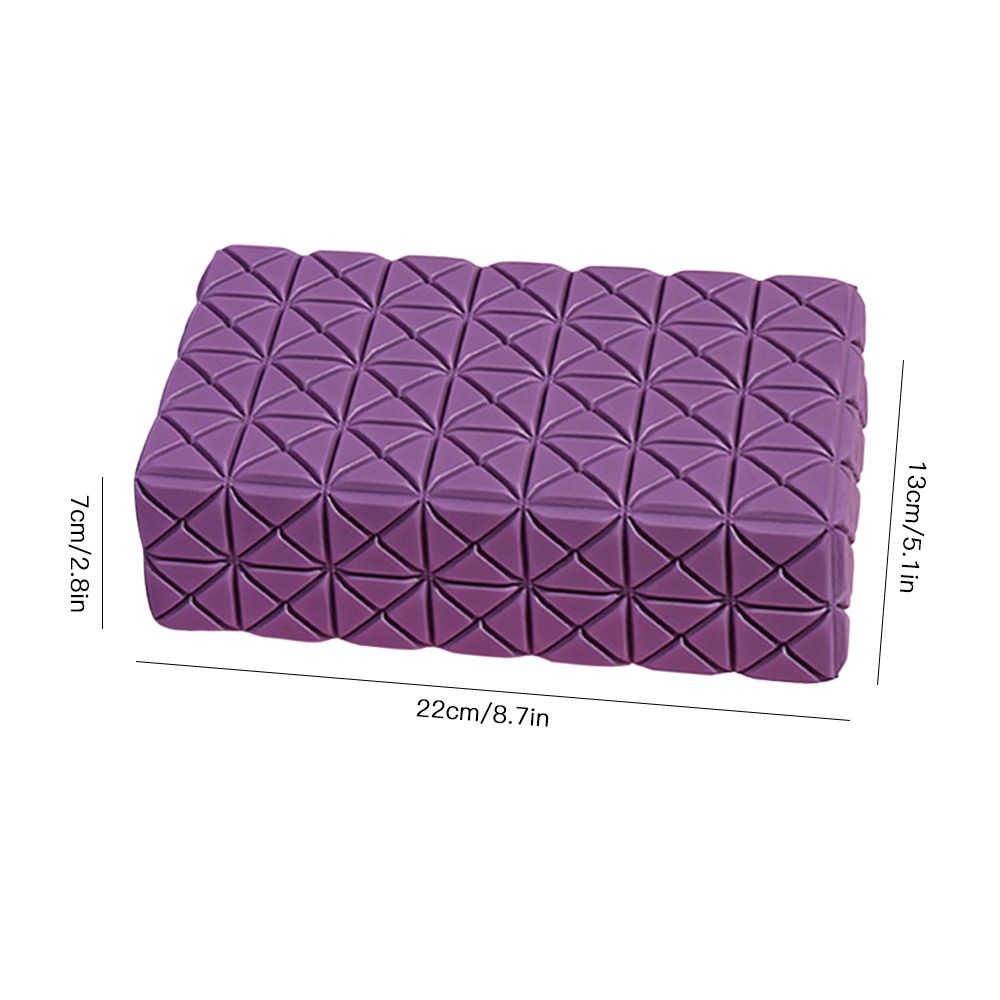 EVA Yoga Block Thick Non Slip Gym Foam Brick Yoga Bolster