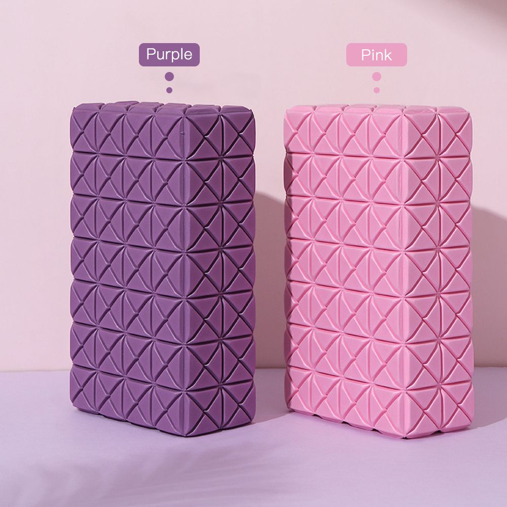 EVA Yoga Block Thick Non Slip Gym Foam Brick Yoga Bolster