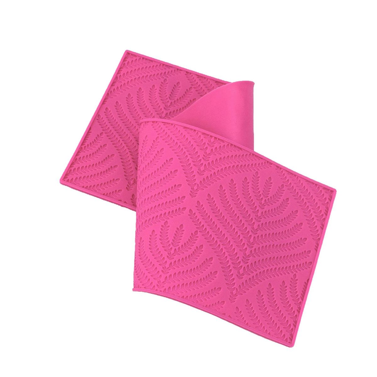 Fondant Border Mold DIY Crafting Lace Fondant Border Mold Pink