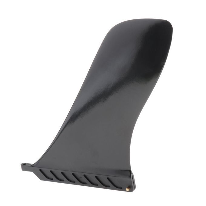 Surf   Single Center Fin Longboard Surfboard    - Black 9 Inch