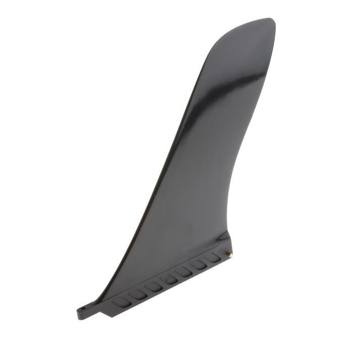 Surf   Single Center Fin Longboard Surfboard    - Black 9 Inch