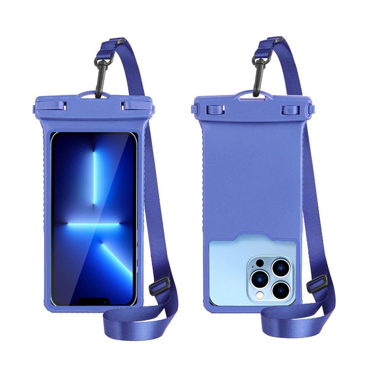 Phone Storage Bag Cell Phone Waterproof Case Purple