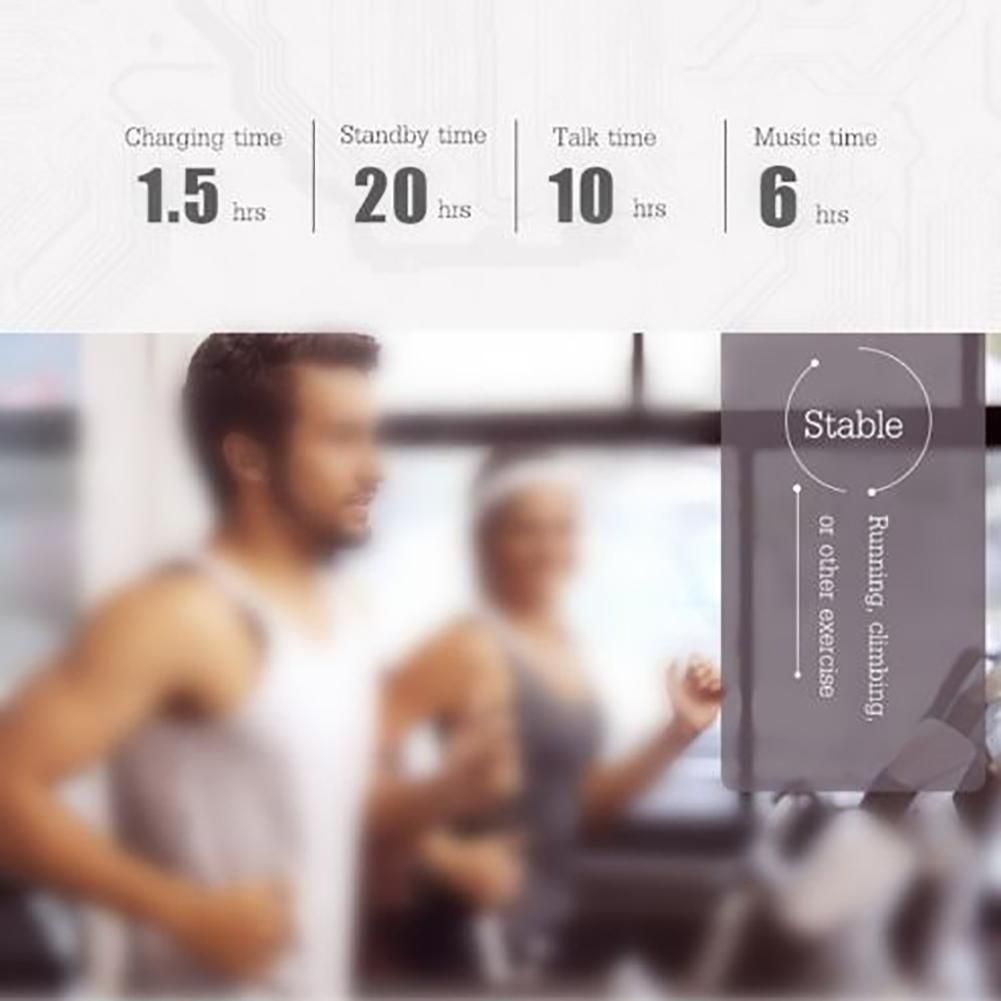 Mini Wireless Bluetooth-compatible 4.1 Stereo In-Ear-