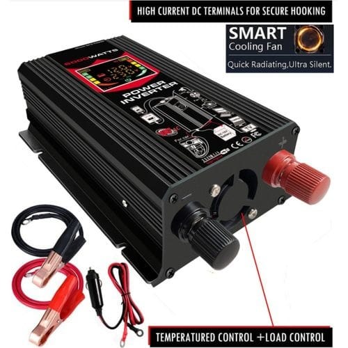 Car Power Inverter 12v To 220v Converter - 6000W