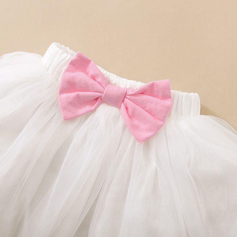 0-18 Months Newborn Baby Girl Rabbit Bodysuit+Skirt+Headwear