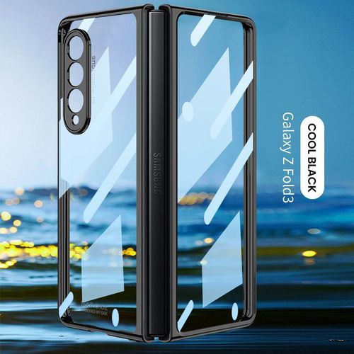 Galaxy Z Fold 3 Protective Case-Tempered Glass Cover