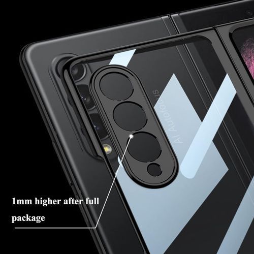Galaxy Z Fold 3 Protective Case-Tempered Glass Cover