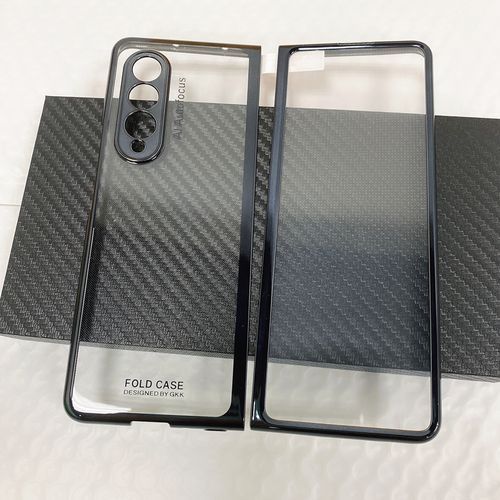 Galaxy Z Fold 3 Protective Case-Tempered Glass Cover