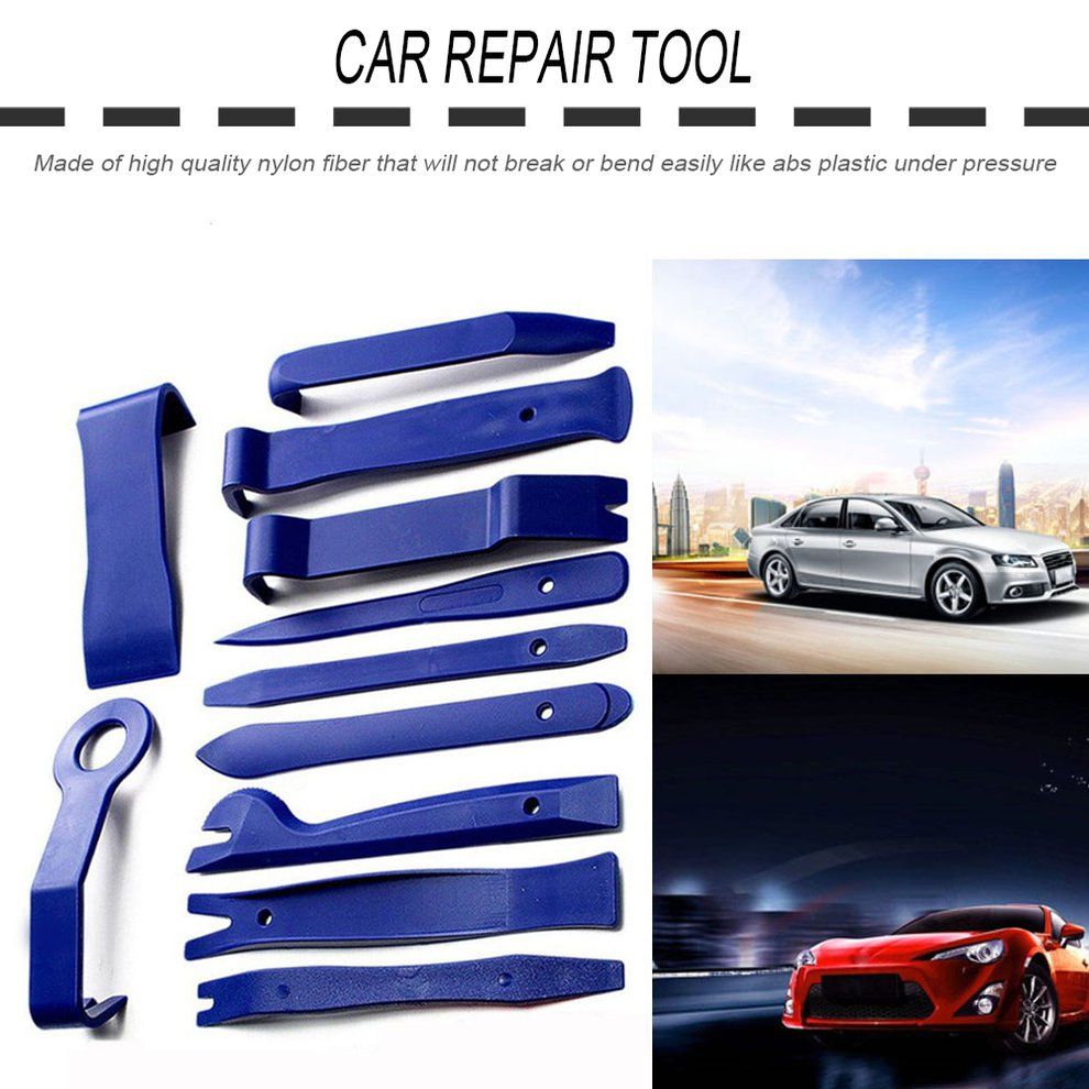 11 P S Portable  Ar Removal Kit Durable Auto Interior   Panel Repair Tool-blue