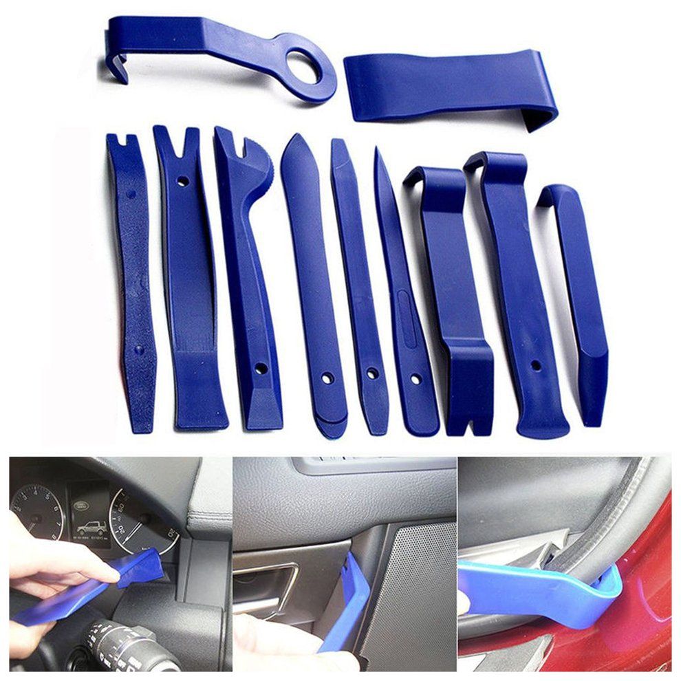 11 P S Portable  Ar Removal Kit Durable Auto Interior   Panel Repair Tool-blue