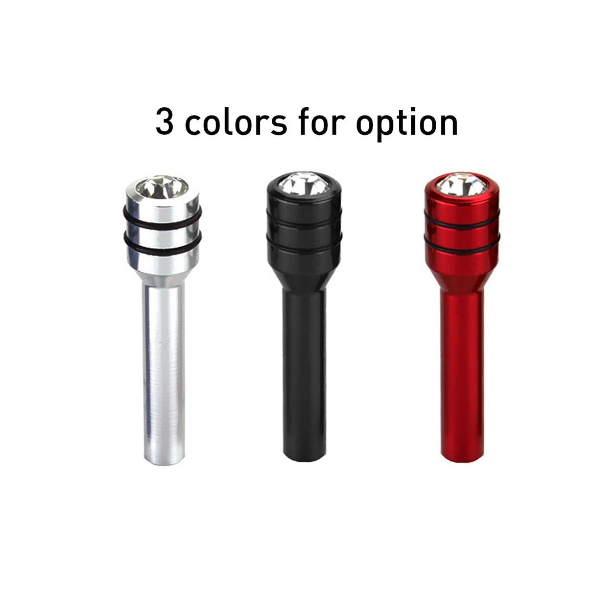 Universal Car Door Handle Diamond Car Door Bolt Aluminum