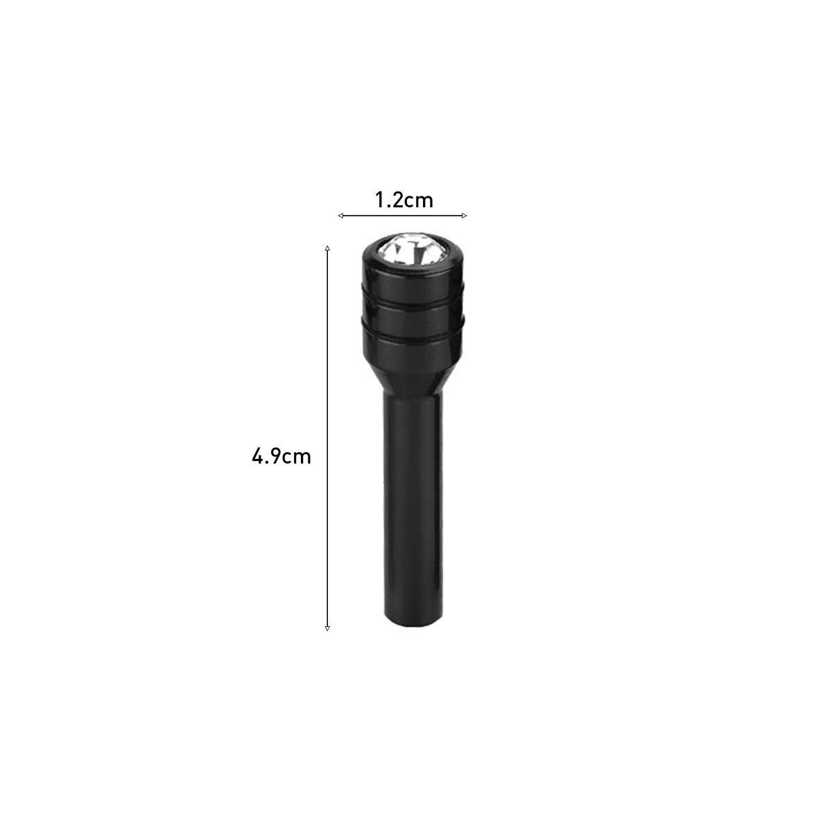 Universal Car Door Handle Diamond Car Door Bolt Aluminum