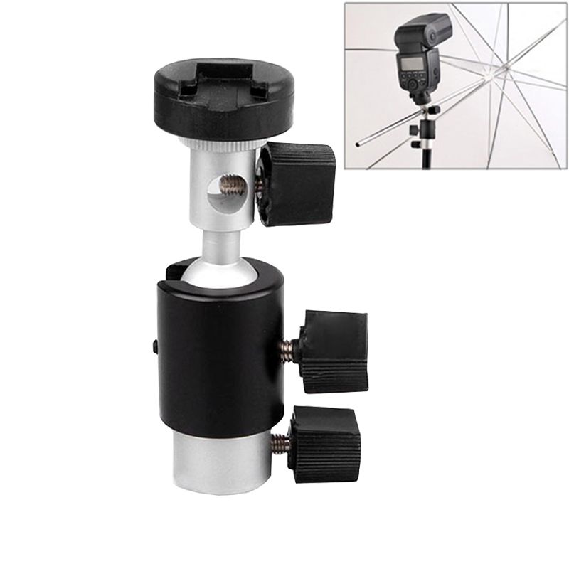 C Type Flash Light Stand Bracket(Black)