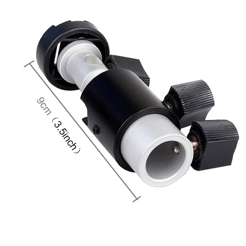 C Type Flash Light Stand Bracket(Black)