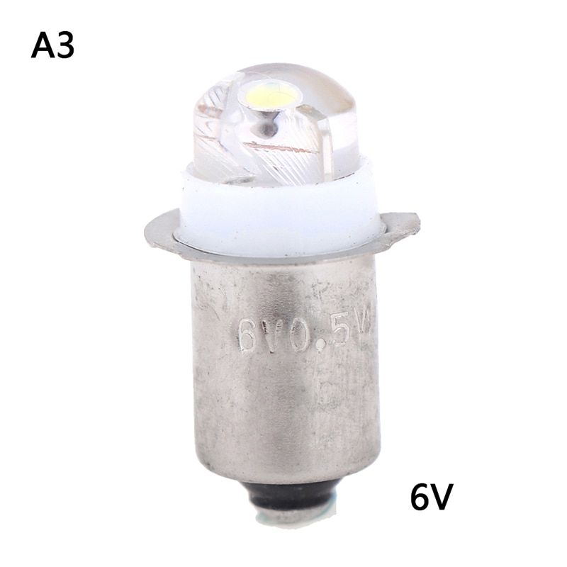 1pc P13.5S 0.5W Work Light Flashlight Light Replacement Led Bulb 3V 4.5V 6V New
