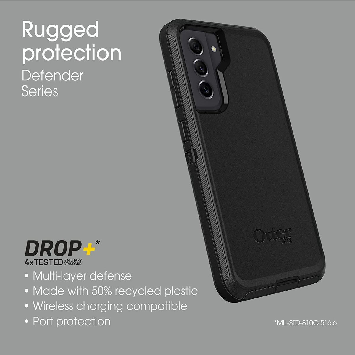 DEFENDER SERIES SCREENLESS EDITION Case For Galaxy S21 FE