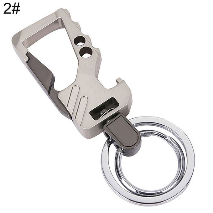 Portable Metal Beer Bottle Opener Pocket Keychain Man Car-2#