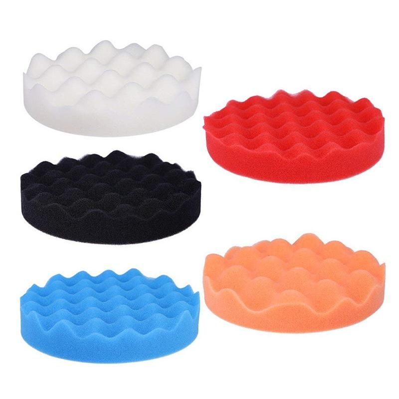 Car Buffer Polisher Kit - 5pcs Buffing Pads